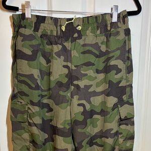 Umi Camouflage Outdoor Pants with elastic waistband